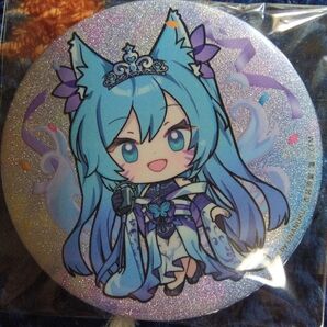 初音ミク あやかしステージキラキラ缶バッジ 九尾