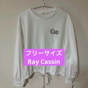 フリーサイズ Ray Cassin 長袖カットソー 美品
