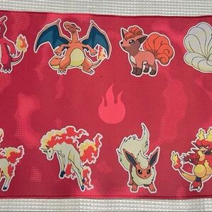 訳あり特価 ポケモン 初代 第1世代 ほのおタイプ ラバーマット プレイマット 151
