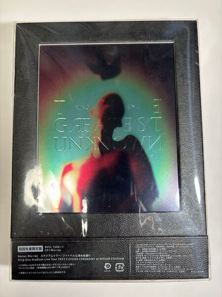 【未開封】King Gnu LIVE Blu-ray CD 初回生産限定盤 THE GREATEST UNKNOWN キングヌー