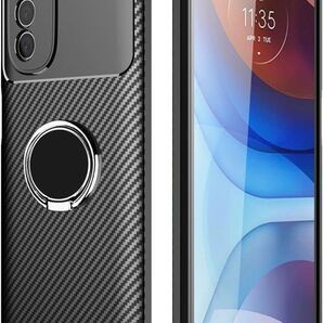 Motorola moto g53j 5G ケース カバー リング付き ブラック