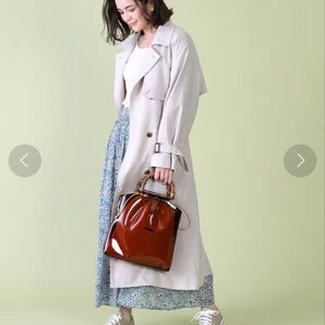 トレンチコート ベージュ レディース
