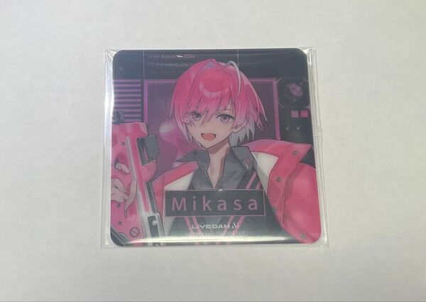 めておら × カラオケBanBanコラボ みかさくん クリアコースター