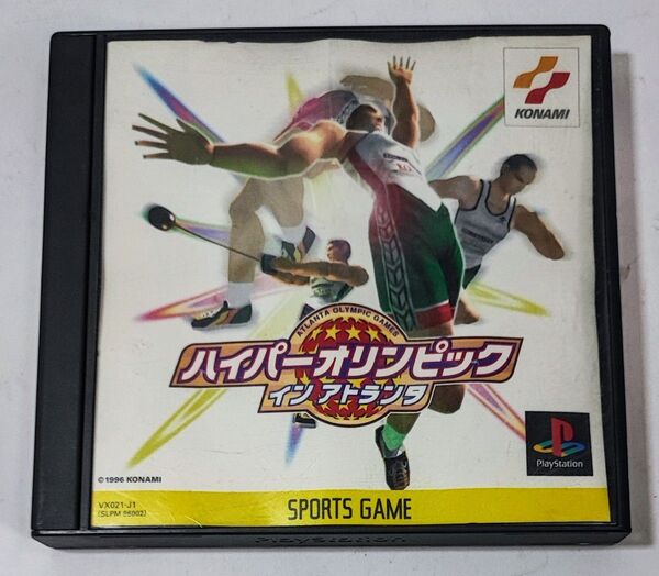 ハイパーオリンピックインアトランタ KONAMI コナミ プレイステーション PS1