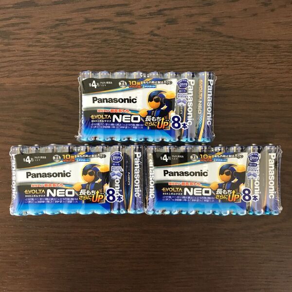 【新品/未使用】単4形 24本 パナソニック Panasonic エボルタネオ アルカリ乾電池 (使用推奨期限 2032年以降)