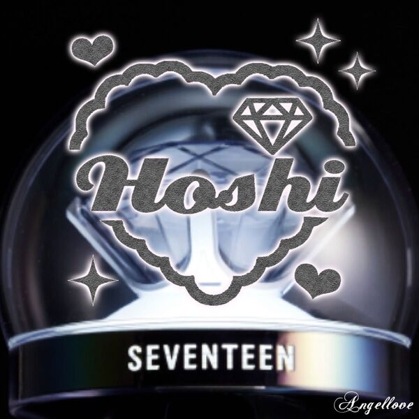 【135】 SEVENTEEN ペンライト ステッカー ホシ ホログラム
