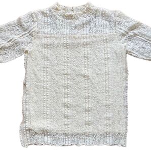 【RAY CASSIN】レイカズン カットソー レース トップス F