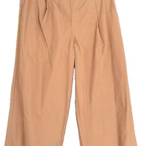 【西松屋】美品 エルフィンドール マタニティ ワイドパンツ ブラウン M 春夏