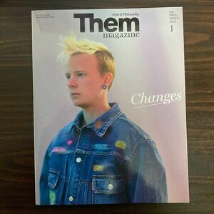 Them magazine 2019年1月号 Changes ゼムマガジン