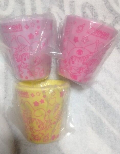 魔法少女まどか☆マギカ マイメロディ クロミ コラボ メラミンプラカップ 3種類 サンリオまどマギ コップ まどか☆マギカ グッズ