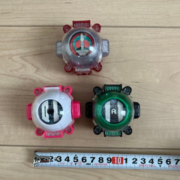 仮面ライダーゴースト アイコン 眼魂 ガシャットギア 3個セット まとめ売り