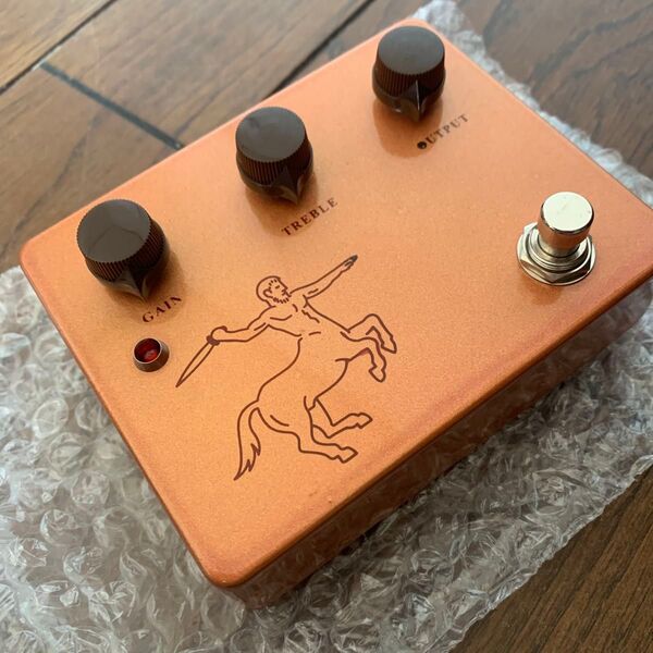 新品 ケンタ クローン エフェクター オーバードライブ ブースター ゴールデン