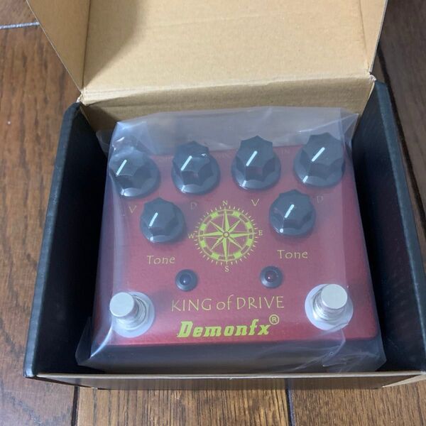 新品 Demonfx KING of DRIVE オーバードライブ エフェクター