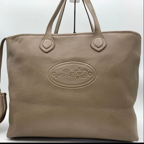BALLY トートバッグ レザー A4 ビジネスバッグ