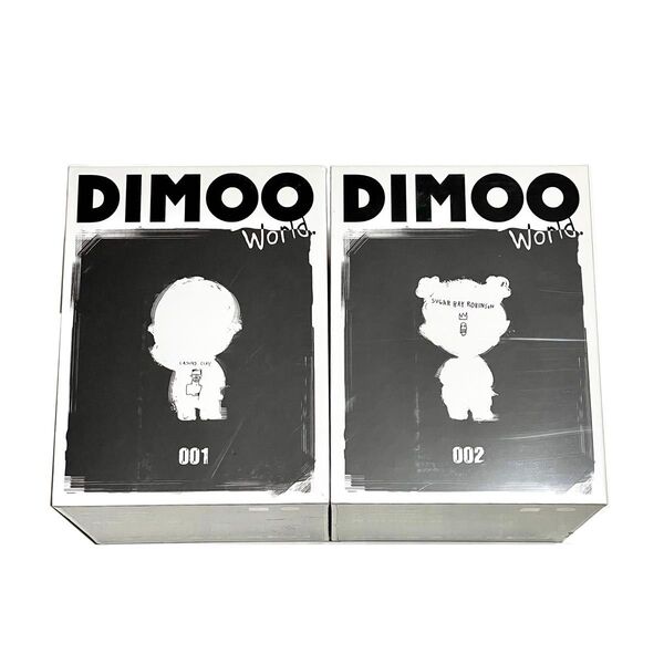DIMOO JEAN-MICHEL BASQUIAT 001 002 ビッグサイズ