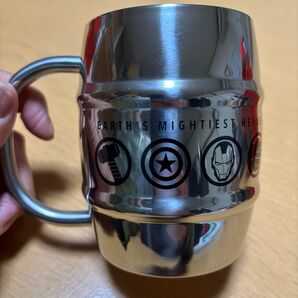 ステンレス樽マグ アベンジャーズ 300ml ステンレス二重マグカップ スパイダーマン300ml 2個