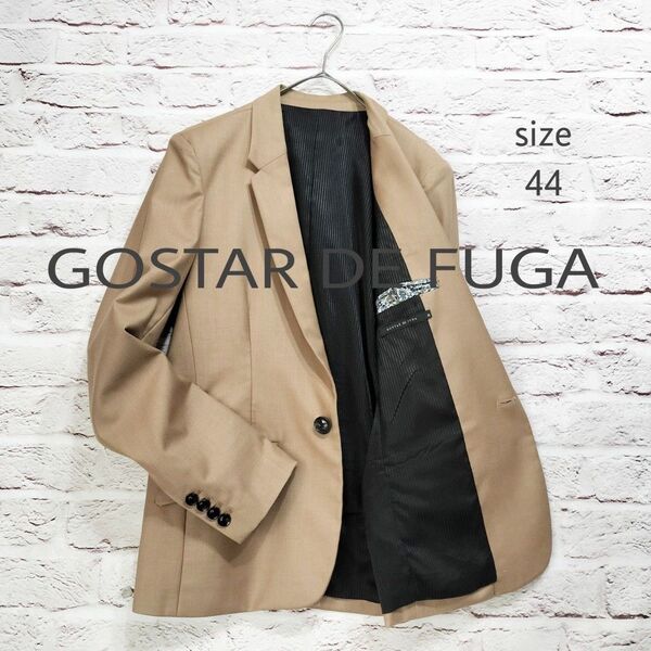 【ワンボタン】GOSTAR DE FUGA テーラードジャケット 裏地ポケット花柄