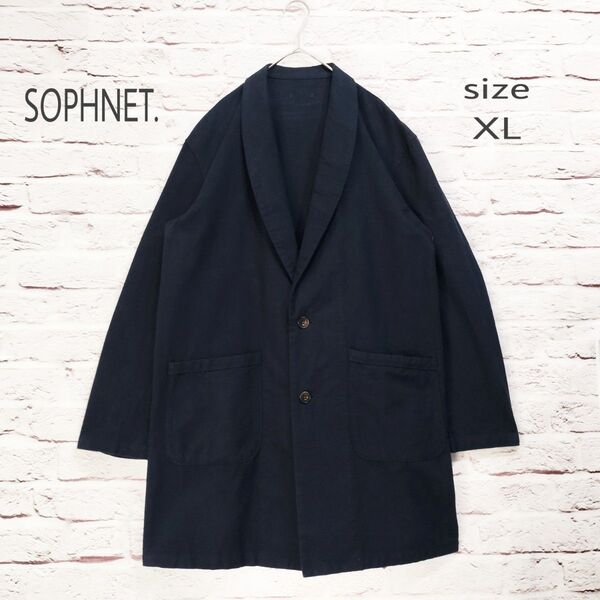 【日本製】ソフネット SOPHNET. ミドル丈 起毛地 ジャケット コート
