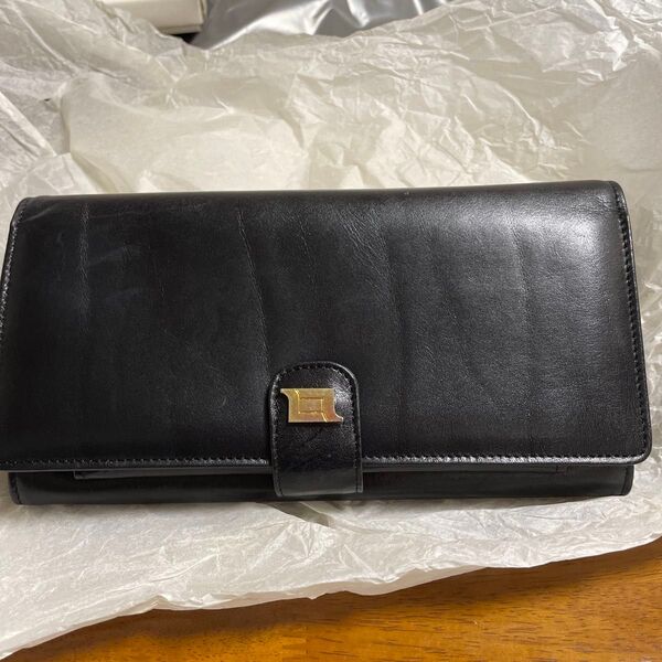 BALLY 長財布 ブラック レザー