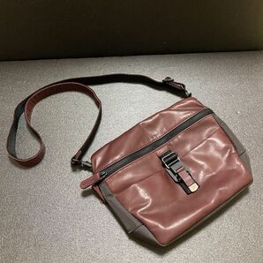 BAGGY PORT バギーポート レザー ショルダーバッグ ワインカラー 神戸ショップ