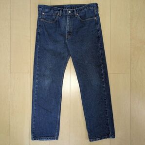 極美品 アメリカ古着 リーバイス505 濃紺 34×30