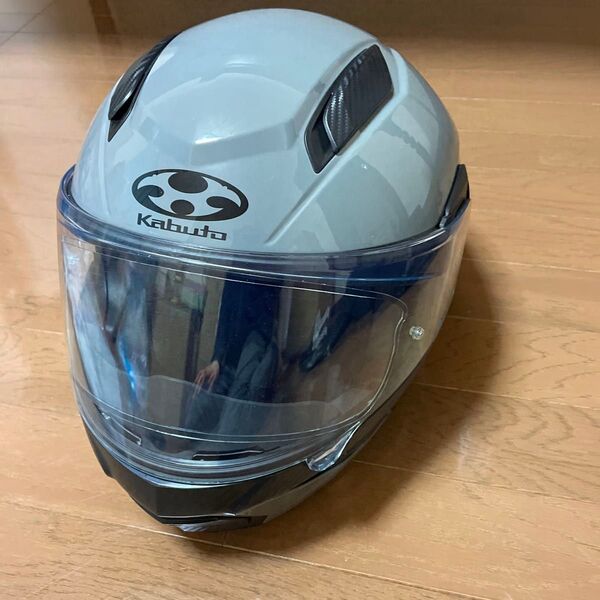 Kabuto RYUKI システムヘルメット ミディアムグレー バイク Mサイズ