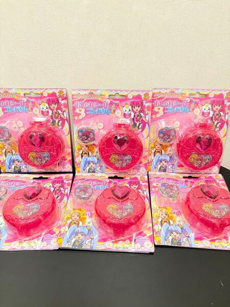 おしゃれシールコンパクト6個まとめパピネスチャージプリキュア