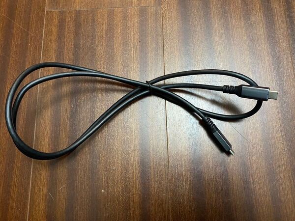 USB-C to USB-Cケーブル 1.5m ブラック:PC:パソコン:データ