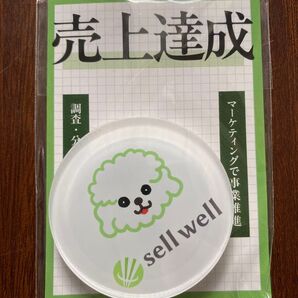【新品】透明な羊デザインプレート:売り上げ達成:ノベルティ:sell well