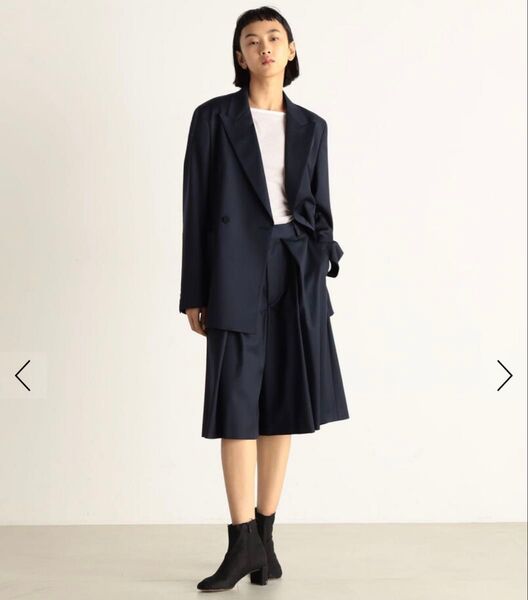 Edition ゼニア タックワイドハーフパンツ size34(7号)グレー