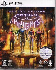 PS5※未開封品※◆ゴッサムナイツ デラックス エディション Gotham Knights: Deluxe edition~ WB Games ■送料無料■a/42.52