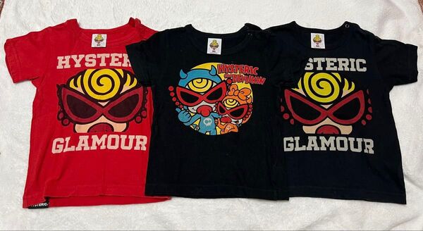 ヒステリックミニ Tシャツ 3枚セット