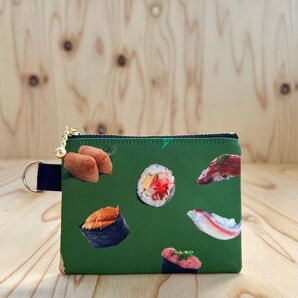 和柄ポーチ 寿司
