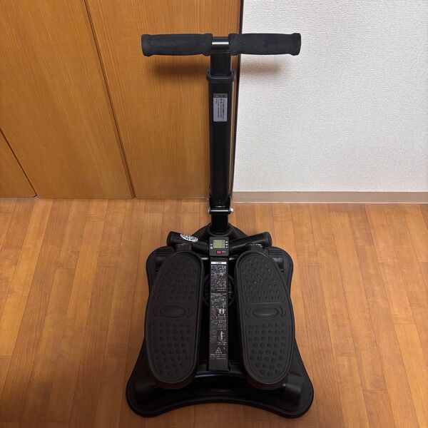 ステッパー ナイスデイ コンパクト 専用ハンドル付き ブラック