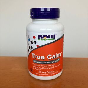 ナウフーズ NOW FOODS TRUE CALM サプリメント ベジカプセル ビタミンB6 etc.,