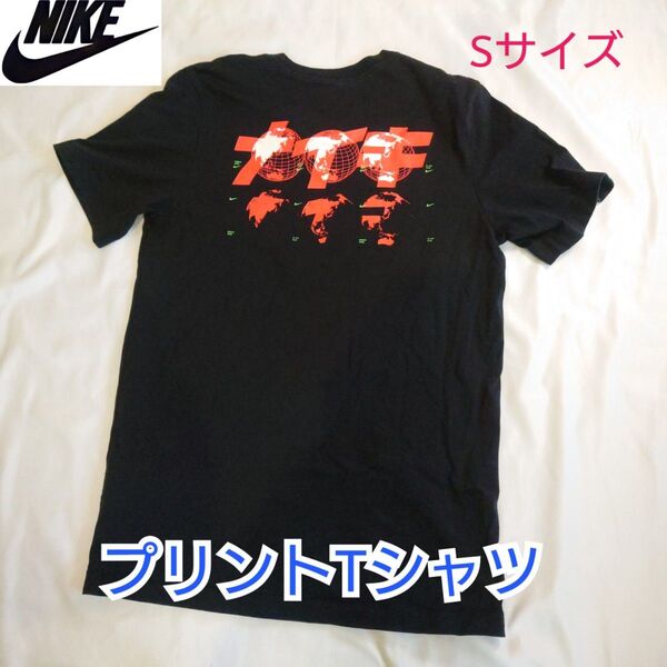 【古着美品】NIKE プリントTシャツ カタカナロゴ WORLD WIDE