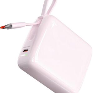 モバイルバッテリー 軽量 小型 タイプC 10000mAh