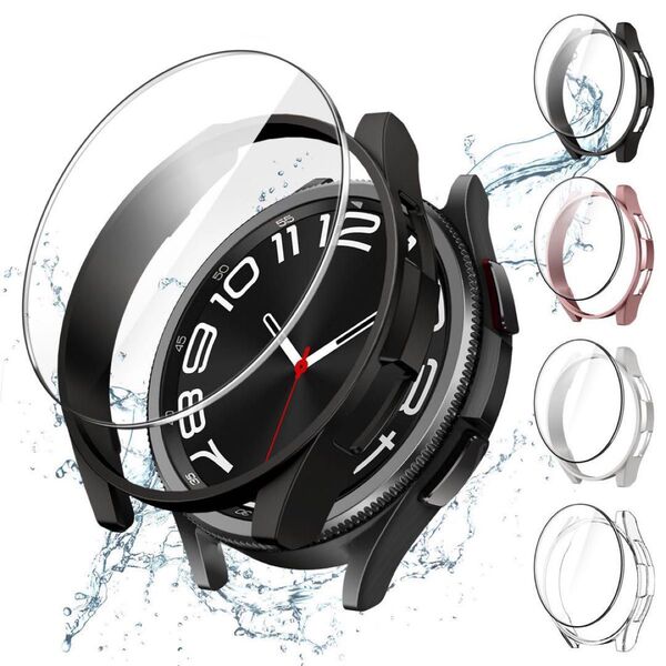 JEDirect Samsung Galaxy Watch 6 Classic 43mm 用 ケース ハードPCバンパーカバー