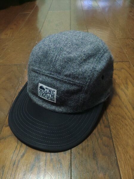 THE NORTH FACE キャップ ジェットキャップ グレー ウール スウェード