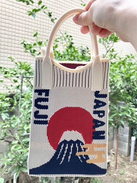 【5月のサービス品 ¥1680→¥1480】 可愛い 新品 D.KELLY ニット ショルダーバッグ バック ファッション