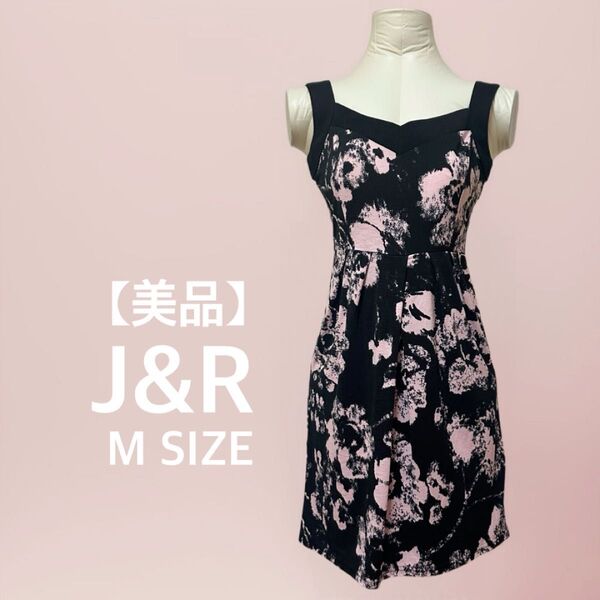 【美品】J&R 花柄ワンピース Mサイズ