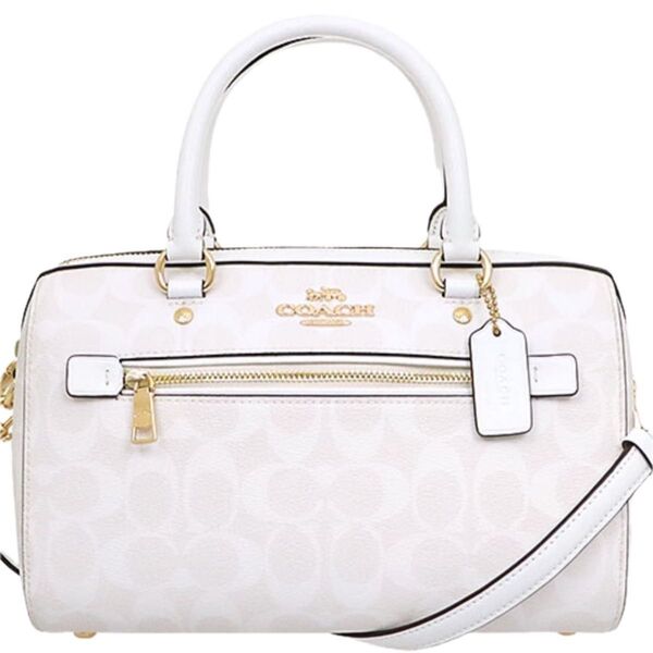 COACH コーチ ハンドバッグ ショルダーバッグ 2way ホワイト