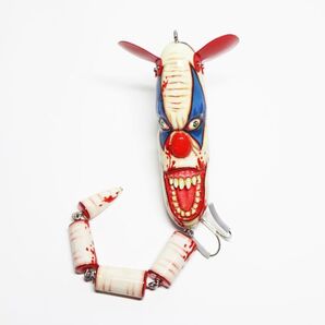 ★俺のバリバリ★バリバリルアー★ハンドメイドウッドルアー★ジョーカーマウス★orenobalibali lure★トップウォーター★【LR_047】