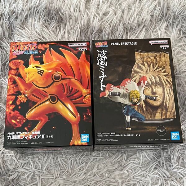 NARUTO ナルト 疾風伝 九喇嘛フィギュアⅡ A 、PANEL SPECTACLE 最強の強者ども 波風ミナト