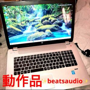 【ジャンク】HP ENVY17 ノートPC Beats Audio 内蔵カメラ ノートパソコン