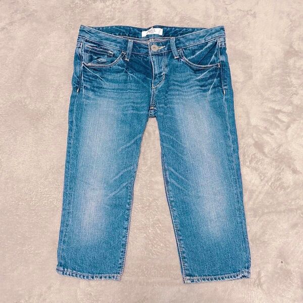 moussy デニム サブリナパンツ 28インチ