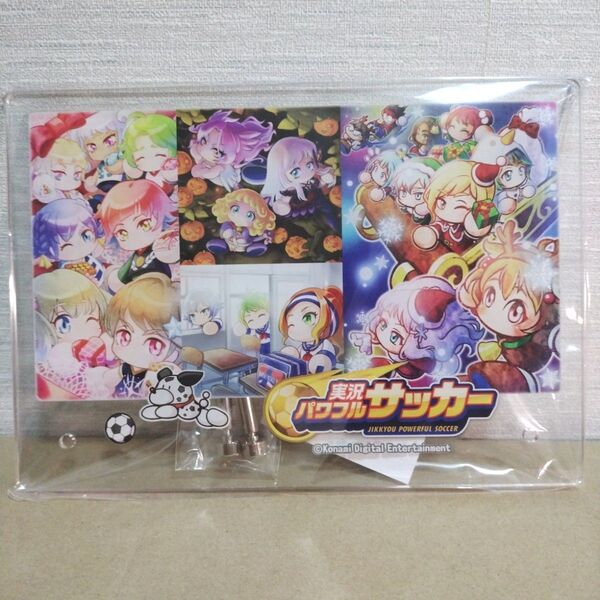 【非売品】 コナミ パワサカ イラストアクリルボード B 【未開封】