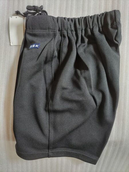 新品未使用 日本製 クオーターパンツ 体操服 男女小中学生 L,M 黒 横ポケット