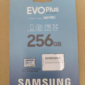 SAMSUNG サムスン microSDXC EVO Plus 256GB SDアダプター付