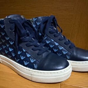 美品 アルマーニジュニアシューズ